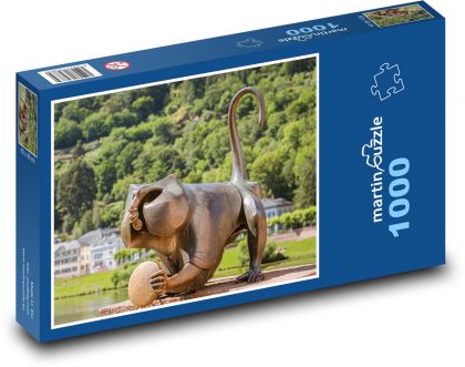 Socha - kov - puzzle 1000 dílků