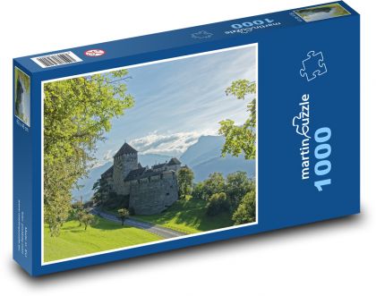 Liechtenstein - Vaduz - Puzzle 1000 elementów, rozmiar 60x46 cm