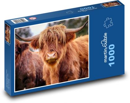 Animal - Horns - Puzzle 1000 pieces, size 60x46 cm 