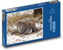 Rys - drapieżnik Puzzle 1000 elementów - 60x46 cm