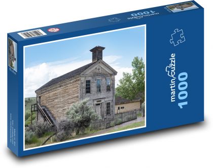 Montana - starý dom - Puzzle 1000 dielikov, rozmer 60x46 cm