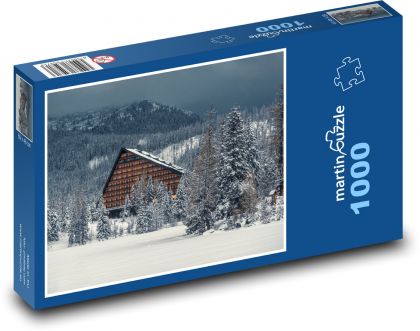 Tatry - Słowacja - Puzzle 1000 elementów, rozmiar 60x46 cm