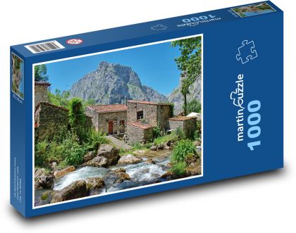 Hiszpania - Asturia - Puzzle 1000 elementów, rozmiar 60x46 cm