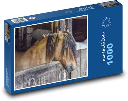 Zvíře - kůň - puzzle 1000 dílků