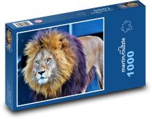 Große Katze Puzzle 1000 Teile - 60 x 46 cm