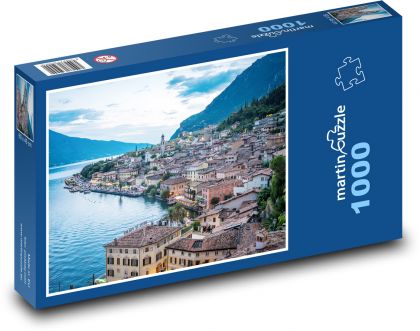 Jezero - hory - puzzle 1000 dílků