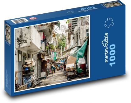Hong Kong - Streets - Puzzle 1000 pieces, size 60x46 cm 