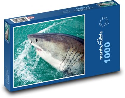 Žralok - Puzzle 1000 dielikov, rozmer 60x46 cm
