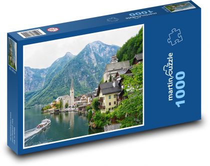 Hallstatt - Niemcy - Puzzle 1000 elementów, rozmiar 60x46 cm