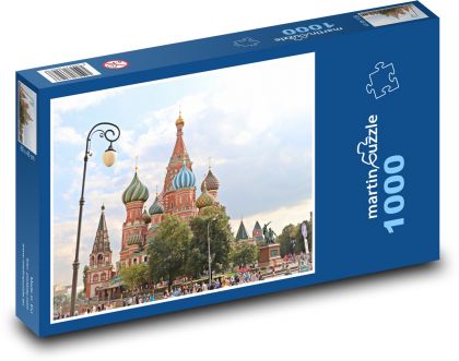 Moscow - Russia - Puzzle 1000 pieces, size 60x46 cm 