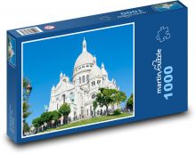 Bazilika Sacré-Coeur Paříž - Francie Puzzle 1000 - 60x46 cm