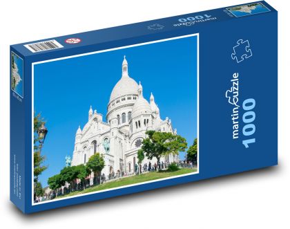 Bazilika Sacré-Coeur Paříž - Francie - puzzle 1000 dílků