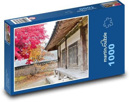 Korea - Temple - Puzzle 1000 pieces, size 60x46 cm 