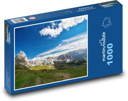 Taliansko - Dolomity - Puzzle 1000 dielikov, rozmer 60x46 cm
