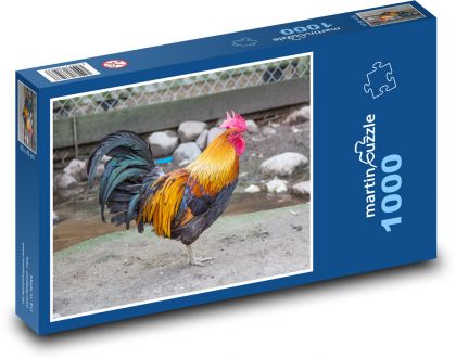 Farma - Kohút - Puzzle 1000 dielikov, rozmer 60x46 cm