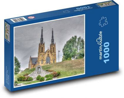 Kostel - Architektura - puzzle 1000 dílků