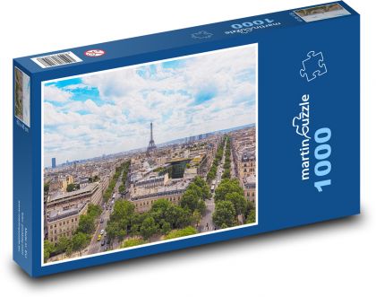 Francie - Paříž - puzzle 1000 dílků