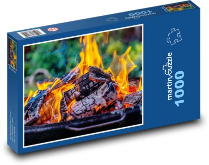 Oheň - popel - puzzle 1000 dílků