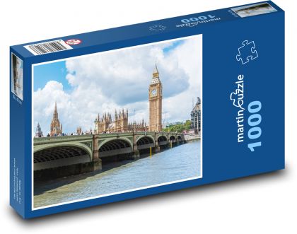 Londýn - Temža - Puzzle 1000 dielikov, rozmer 60x46 cm