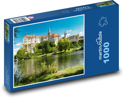 Zamek Sigmaringen - Niemcy - Puzzle 1000 elementów, rozmiar 60x46 cm