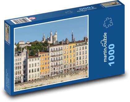 Francie - Lyon - Puzzle 1000 dílků, rozměr 60x46 cm