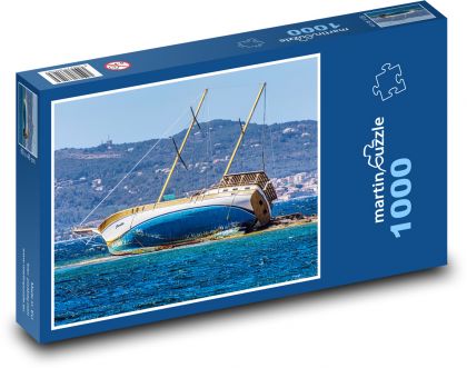 Shipwreck - Puzzle 1000 pieces, size 60x46 cm 