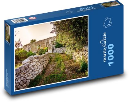 Sycylia - droga wiejska - Puzzle 1000 elementów, rozmiar 60x46 cm