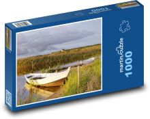 Dánsko - příroda, loď Puzzle 1000 - 60x46 cm
