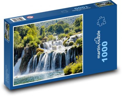 Národní park - Chorvatsko - Puzzle 1000 dílků, rozměr 60x46 cm