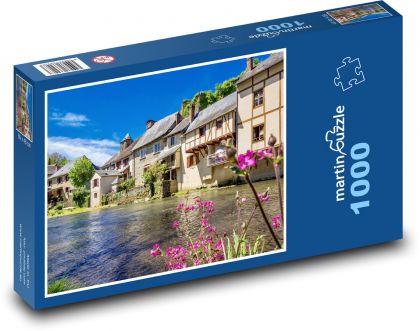 Francúzsko - Ségur-le-château - Puzzle 1000 dielikov, rozmer 60x46 cm