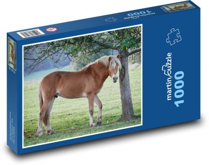 Hnedý kôň - Puzzle 1000 dielikov, rozmer 60x46 cm