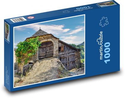 Vidiek - stodola - Puzzle 1000 dielikov, rozmer 60x46 cm