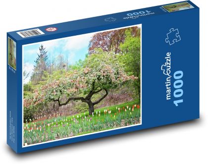 Natura - Wiosna - Puzzle 1000 elementów, rozmiar 60x46 cm