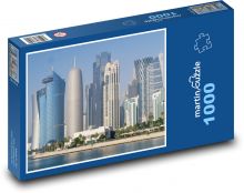 Mrakodrapy - město Puzzle 1000 dílků - 60 x 46 cm