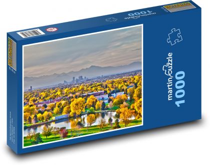 Stadt - Herbst - Puzzle - 1000 Teile