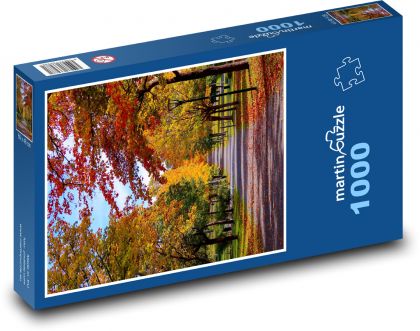 Park - Autumn - Puzzle 1000 pieces, size 60x46 cm 