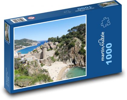 Hiszpania - Costa Brava - Puzzle 1000 elementów, rozmiar 60x46 cm