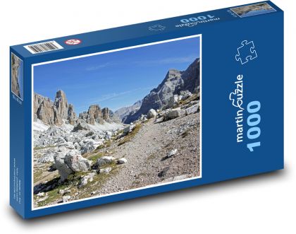 Mountains - Dolomites - Puzzle 1000 pieces, size 60x46 cm 