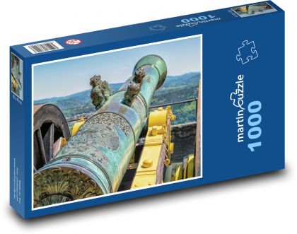 Historic Cannon - Puzzle 1000 pieces, size 60x46 cm 