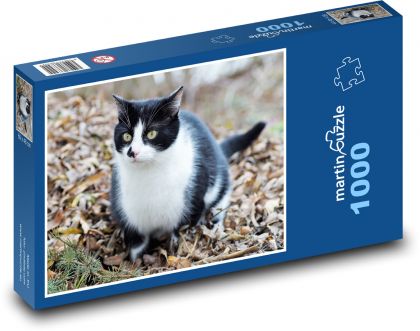 Herbst - Katze - Puzzle - 1000 Teile