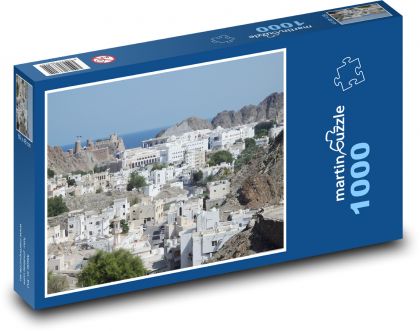Omán - Maskat - Puzzle 1000 dielikov, rozmer 60x46 cm