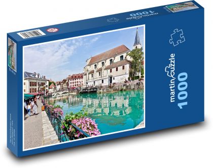 France - Annecy - Puzzle 1000 pieces, size 60x46 cm 