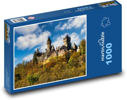 Německo - zámek Braunfels - puzzle 1000 dílků
