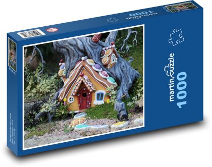 Perníkova chalúpka - Puzzle 1000 dielikov, rozmer 60x46 cm