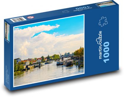 Niemcy - Ratyzbona - Puzzle 1000 elementów, rozmiar 60x46 cm