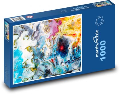 Abstract art - Puzzle 1000 pieces, size 60x46 cm 