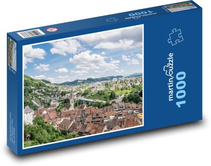 Szwajcaria - Wettingen - Puzzle 1000 elementów, rozmiar 60x46 cm