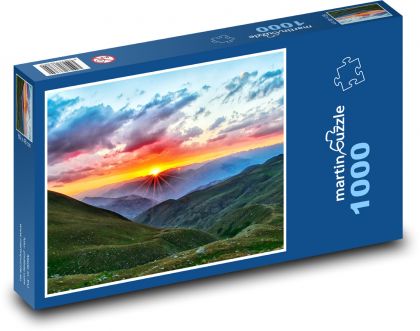 Sunset - Puzzle 1000 pieces, size 60x46 cm 