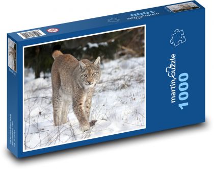 Beast - Lynx - Puzzle 1000 pieces, size 60x46 cm 