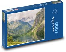 Bawaria - jezioro górskie Puzzle 1000 elementów - 60x46 cm